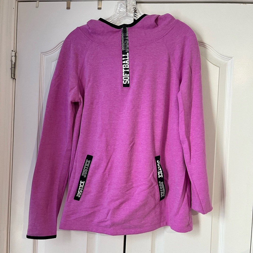 Justice Purple Athletic Hoodie
